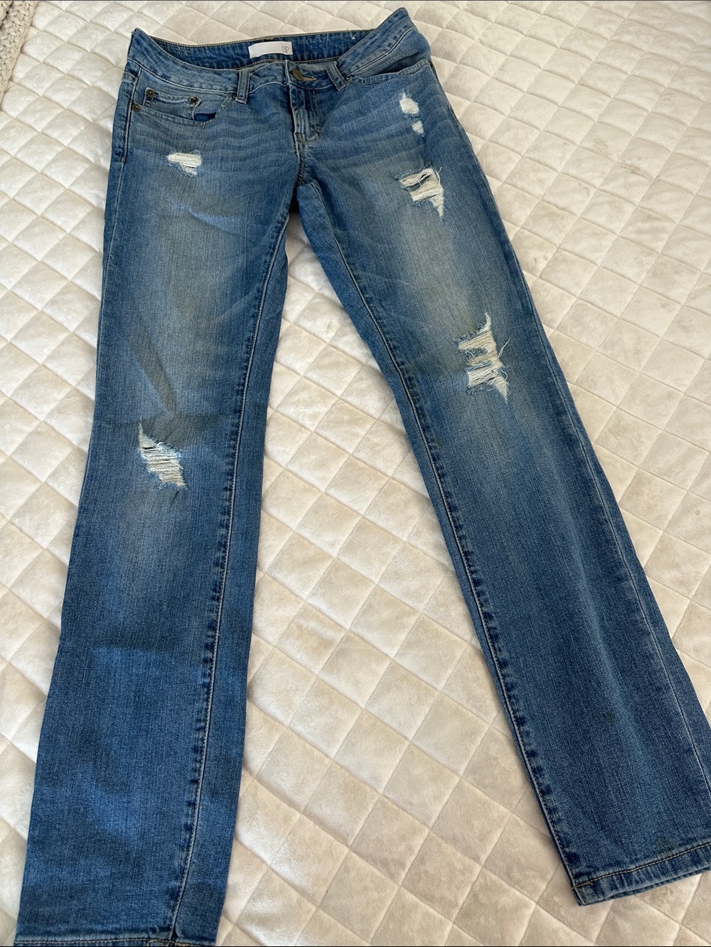 bp Blue Distressed Jeans
